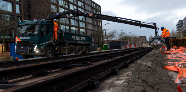Werkzaamheden trambaan