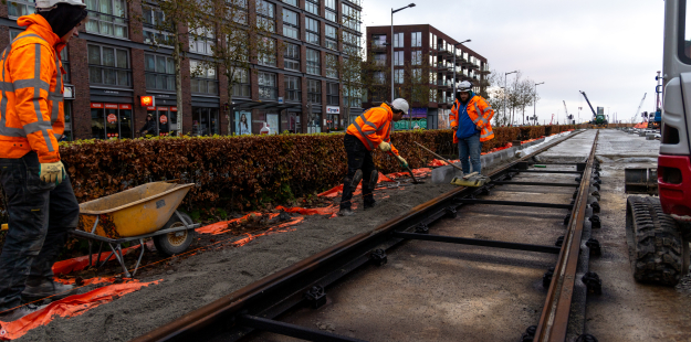 Werkzaamheden Trambaan