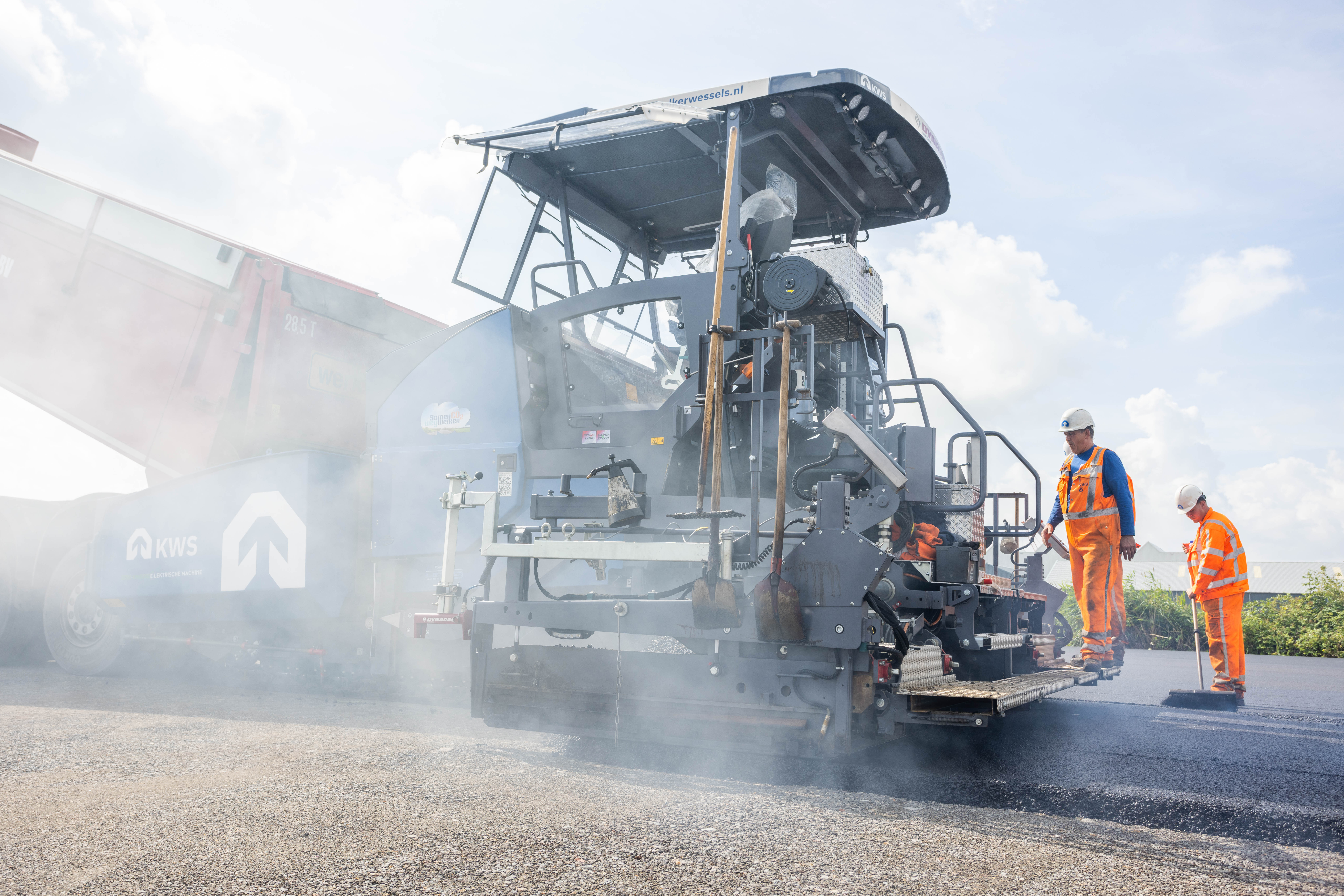 KWS Julianahaven Recycling asfalteren