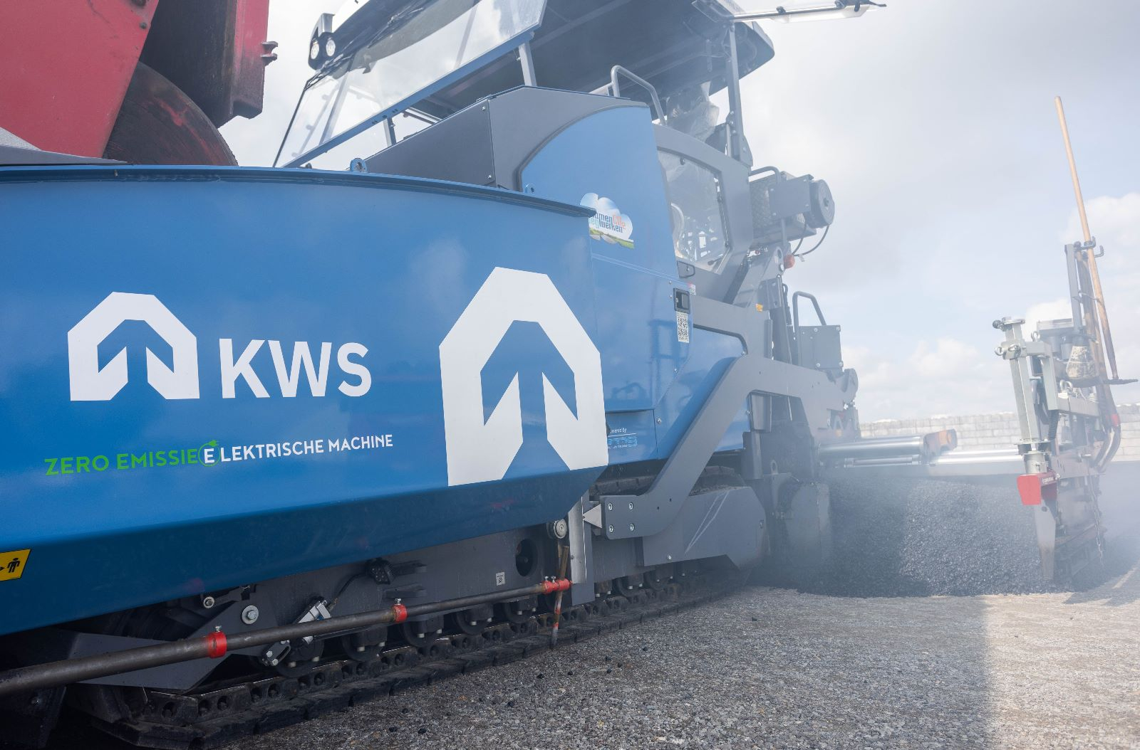 KWS asfaltspreidmachine